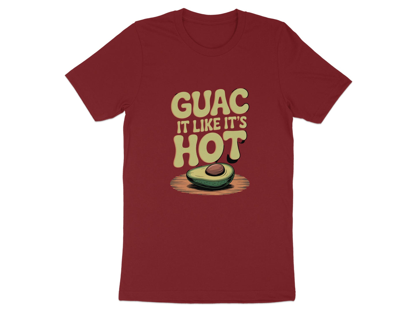 Guac It Like It's Hot Funny Avocado Graphic T-shirt product type