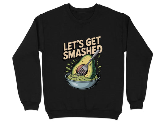 Funny Let's Get Smashed Avocado Sweatshirt product type
