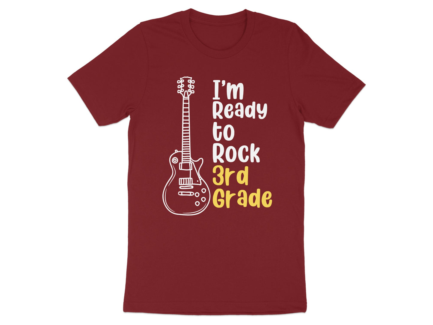 I'm Ready to Rock 3rd Grade Guitar T-shirt product