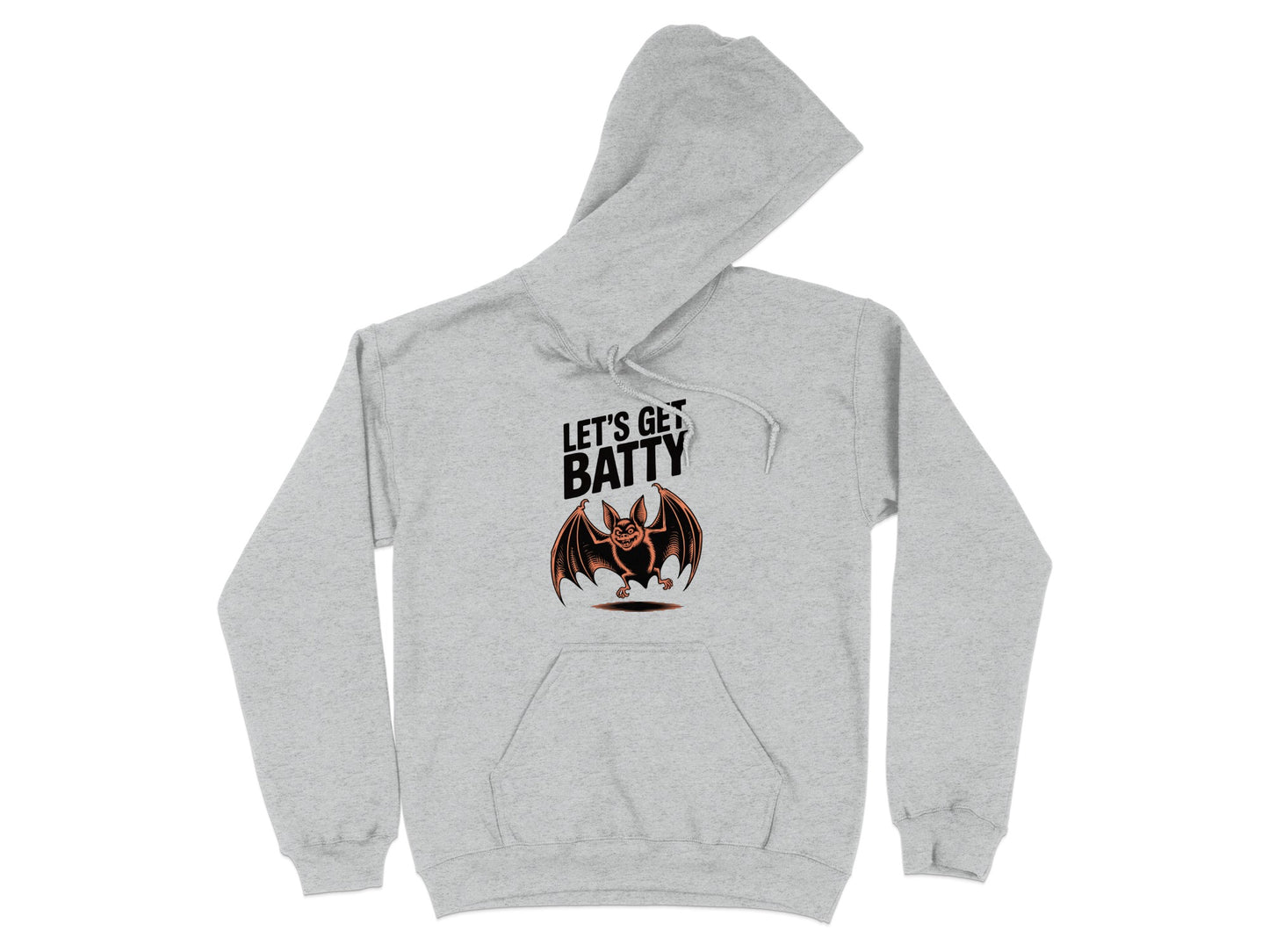 Let's Get Batty Hooded Sweatshirt Halloween product