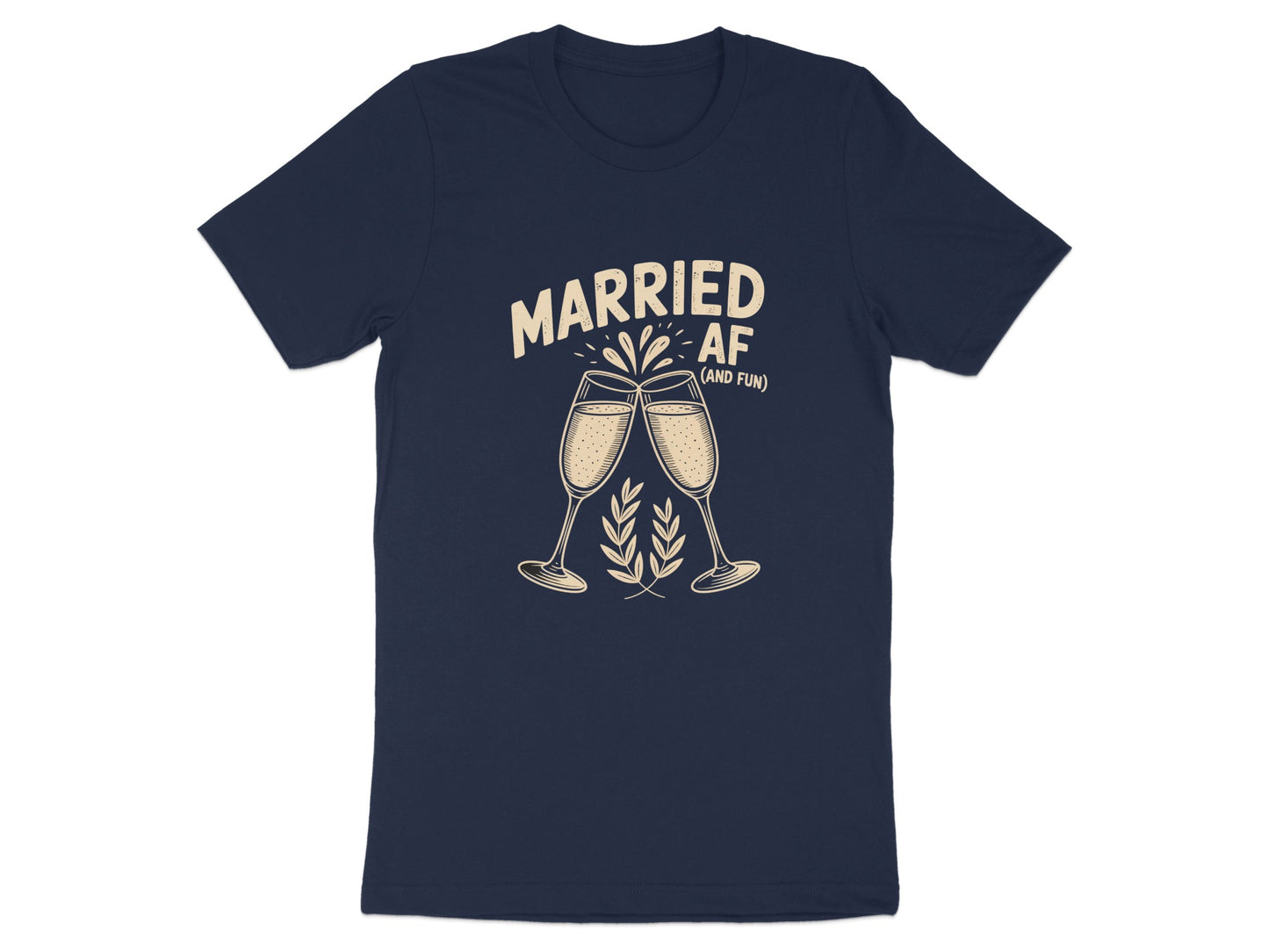 Married AF and Fun Graphic T-Shirt product
