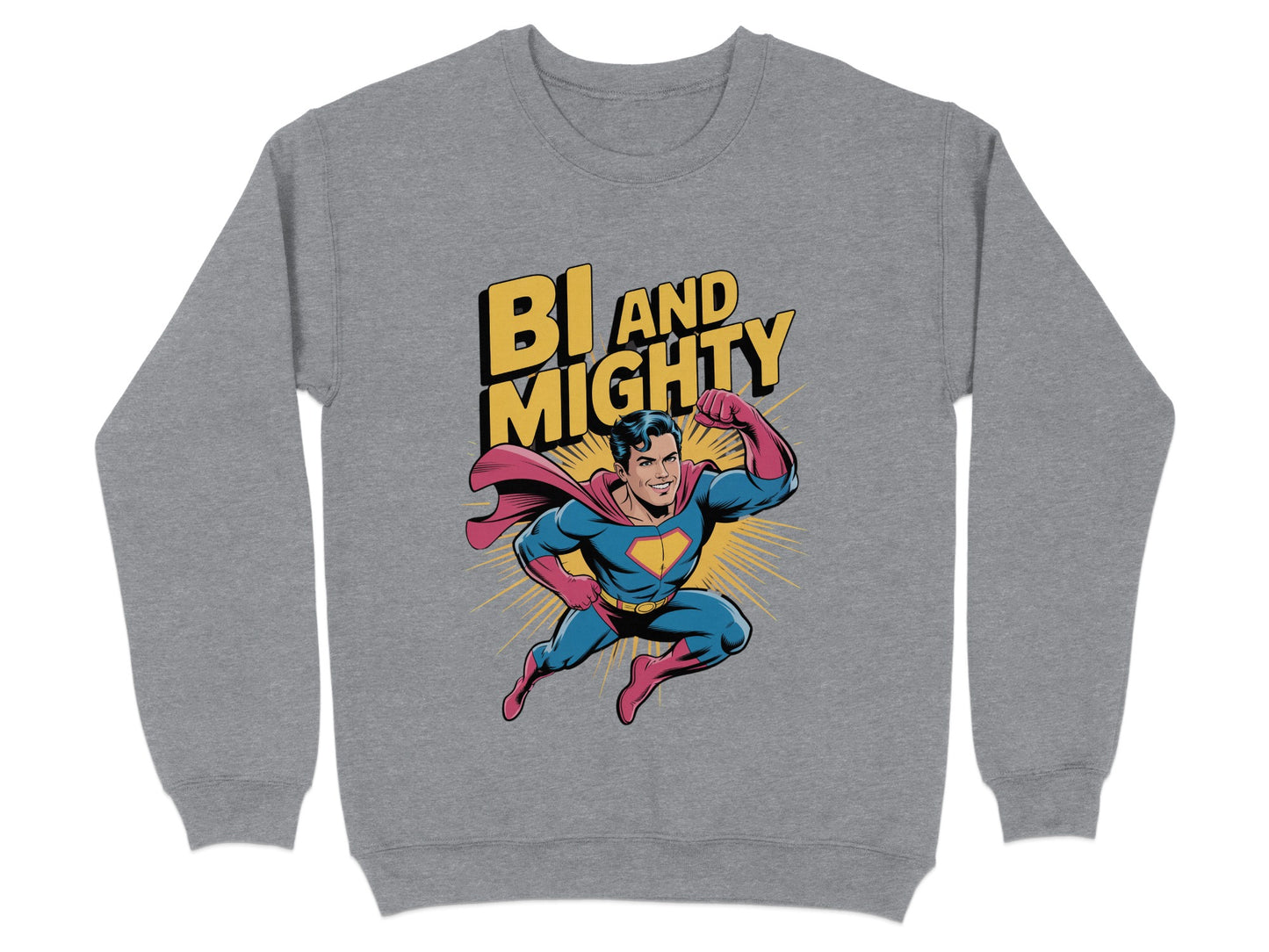 BI and Mighty Graphic Sweatshirt product