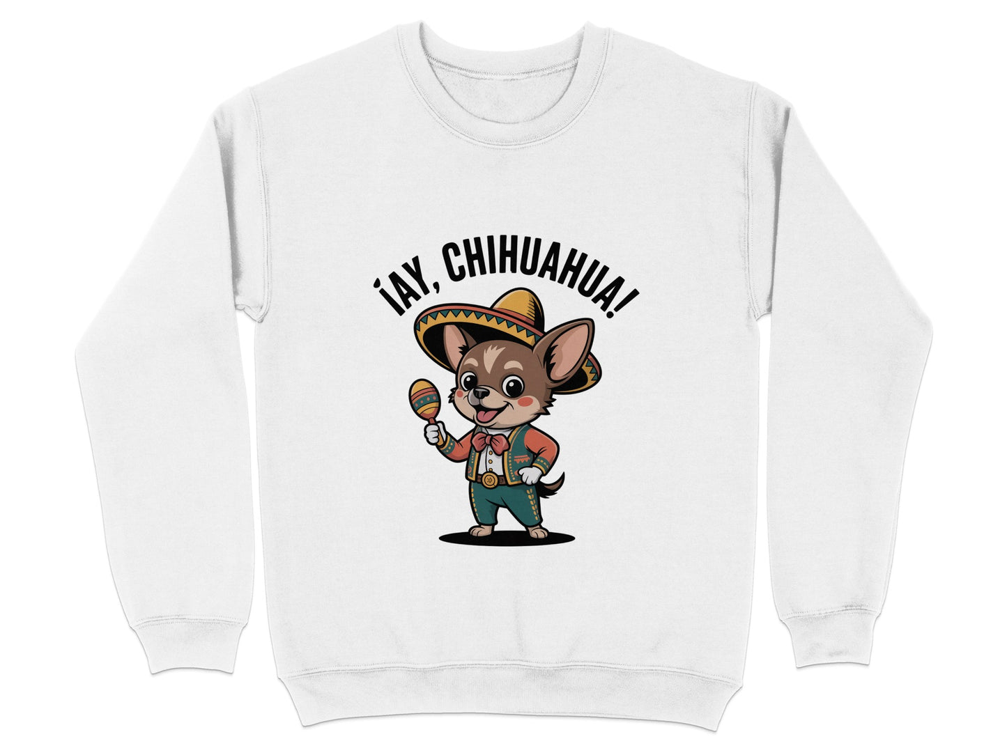 ¡Ay Chihuahua! With Maracas Chihuahua Sweatshirt Product Type