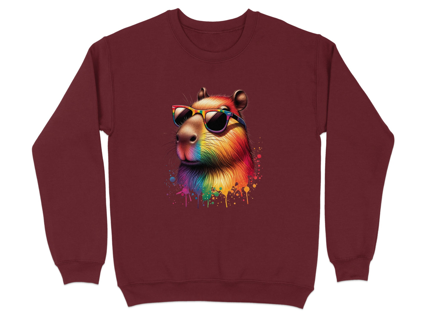 Cool Capybara with Sunglasses Sweatshirt product type