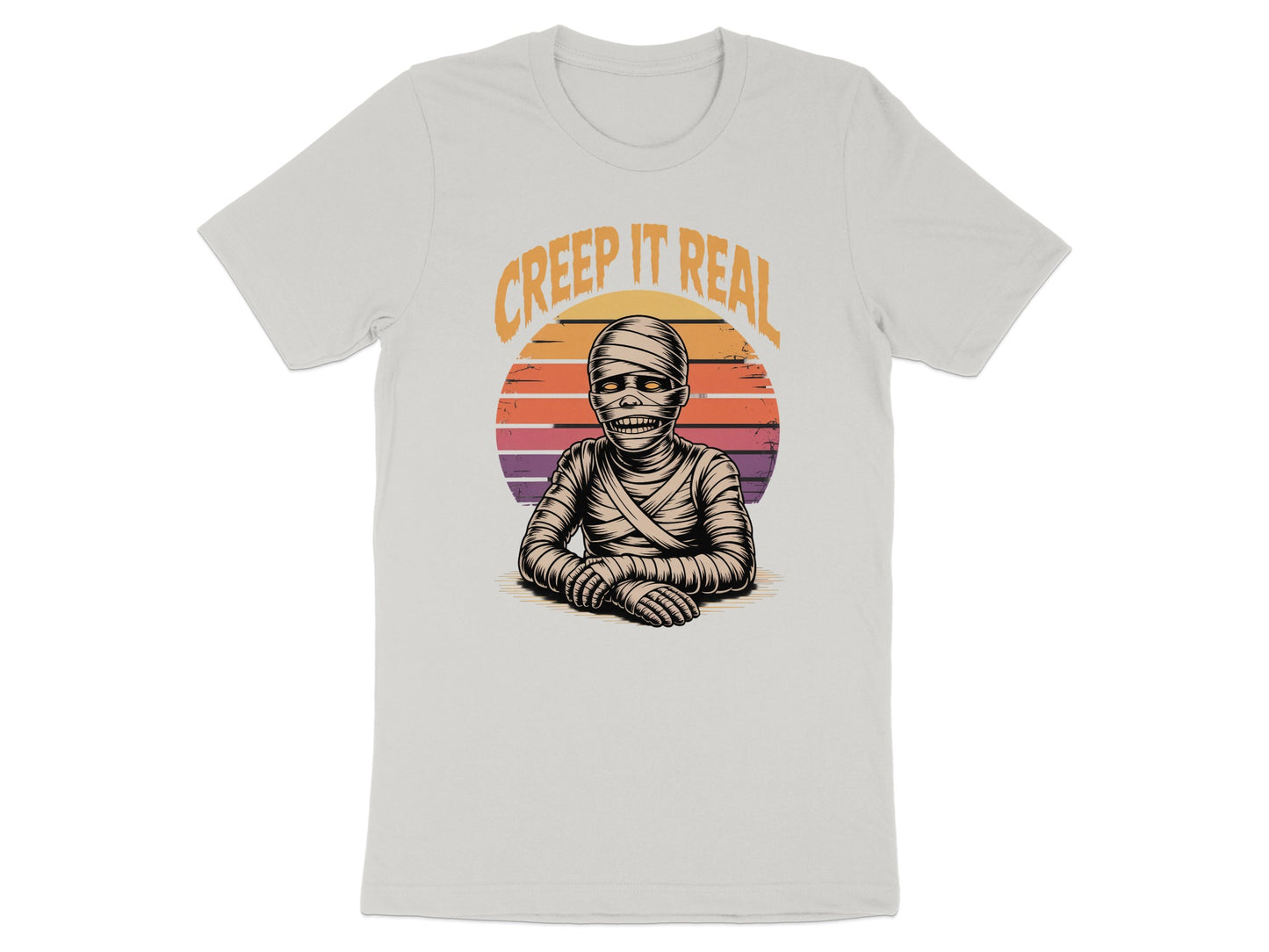 Creep It Real Halloween Mummy Graphic T-shirt product
