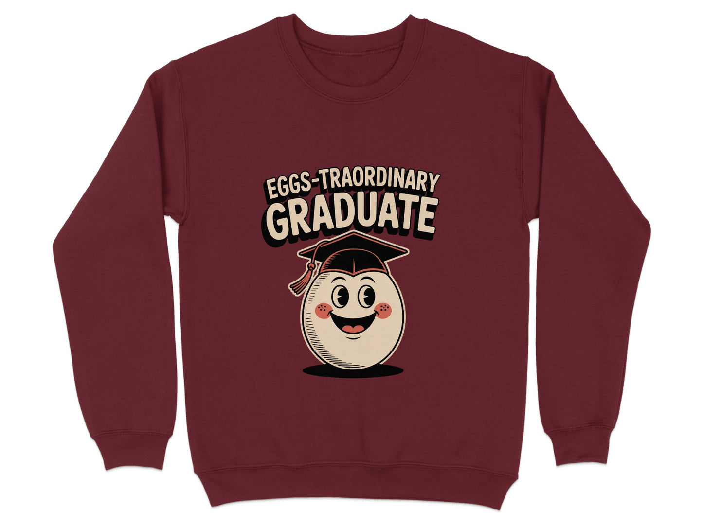 Eggs-traordinary Graduate Sweatshirt product type