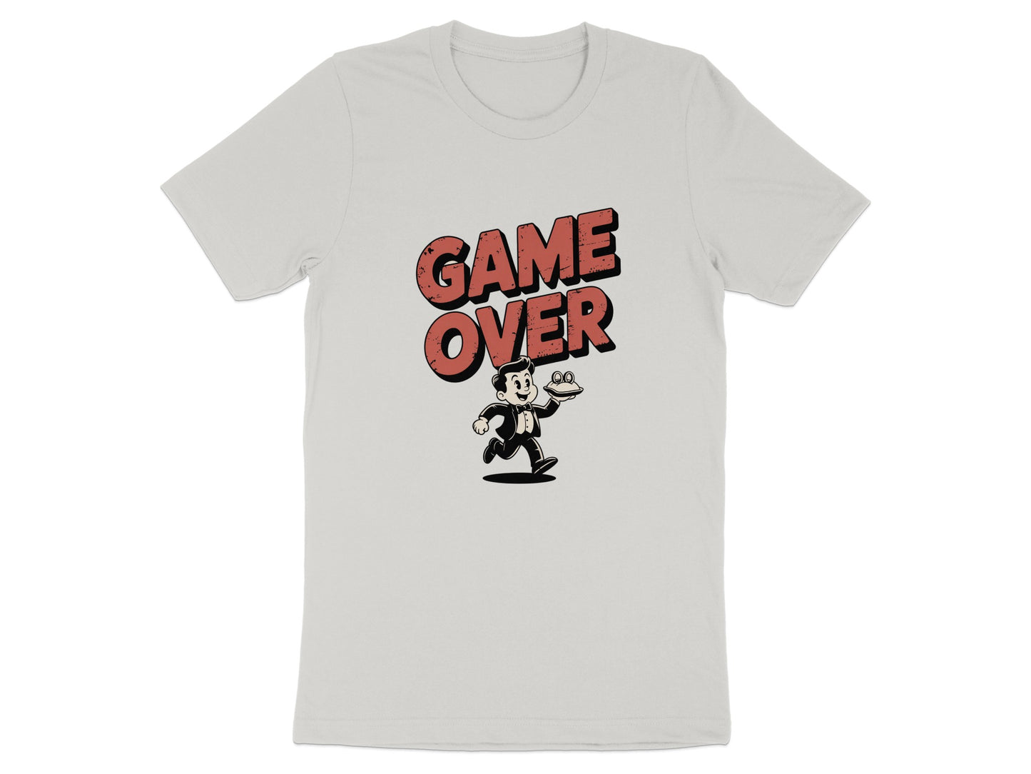 Game Over Graphic Print T-Shirt Fashionable product type