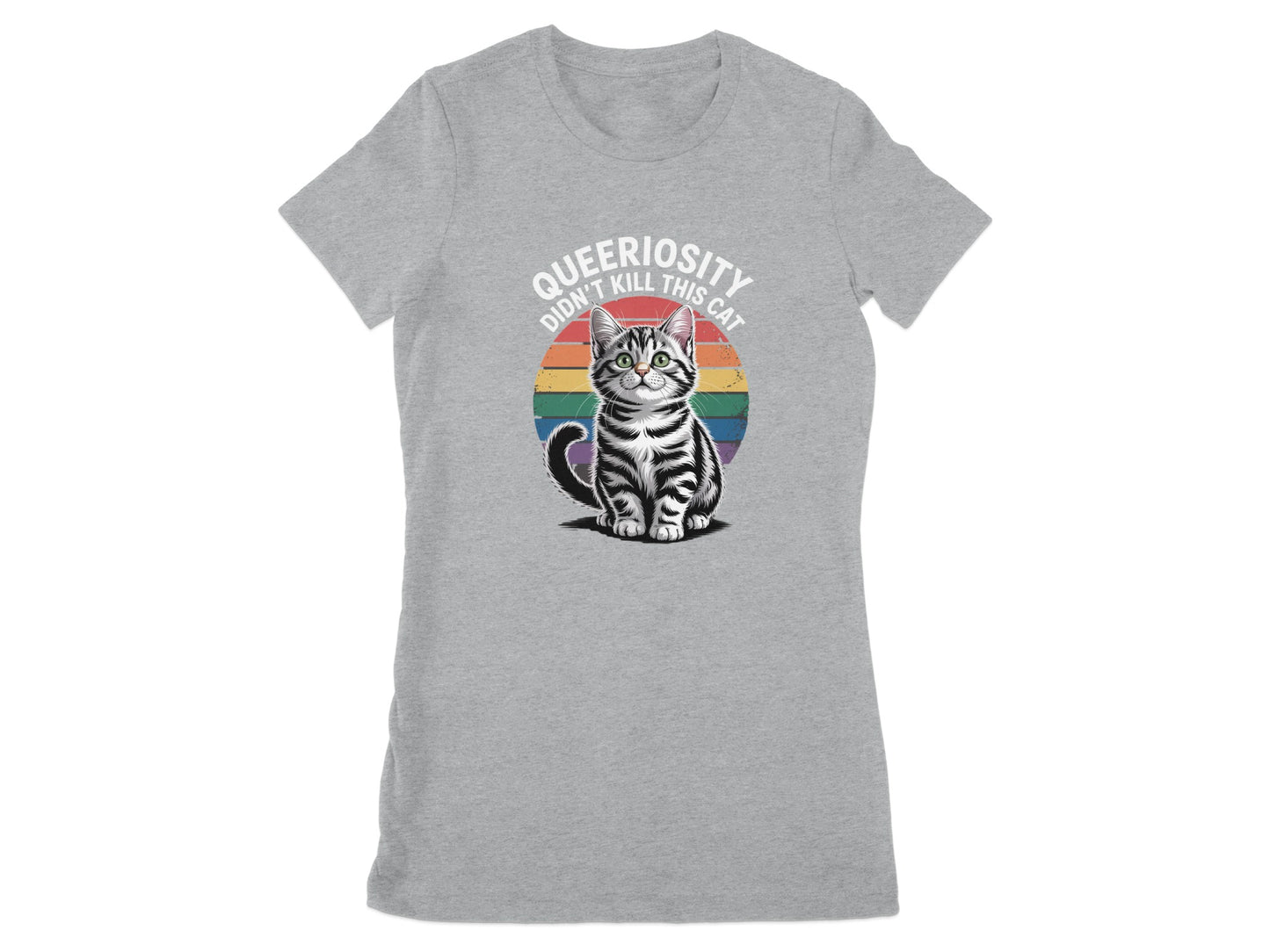 Queeriosity Didn't Kill This Cat Women's T-Shirt product type