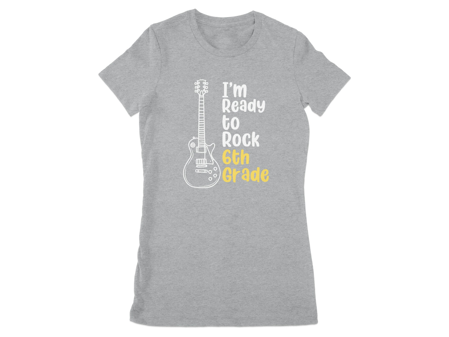 I'm Ready to Rock 6th Grade Graphic T-Shirt product type