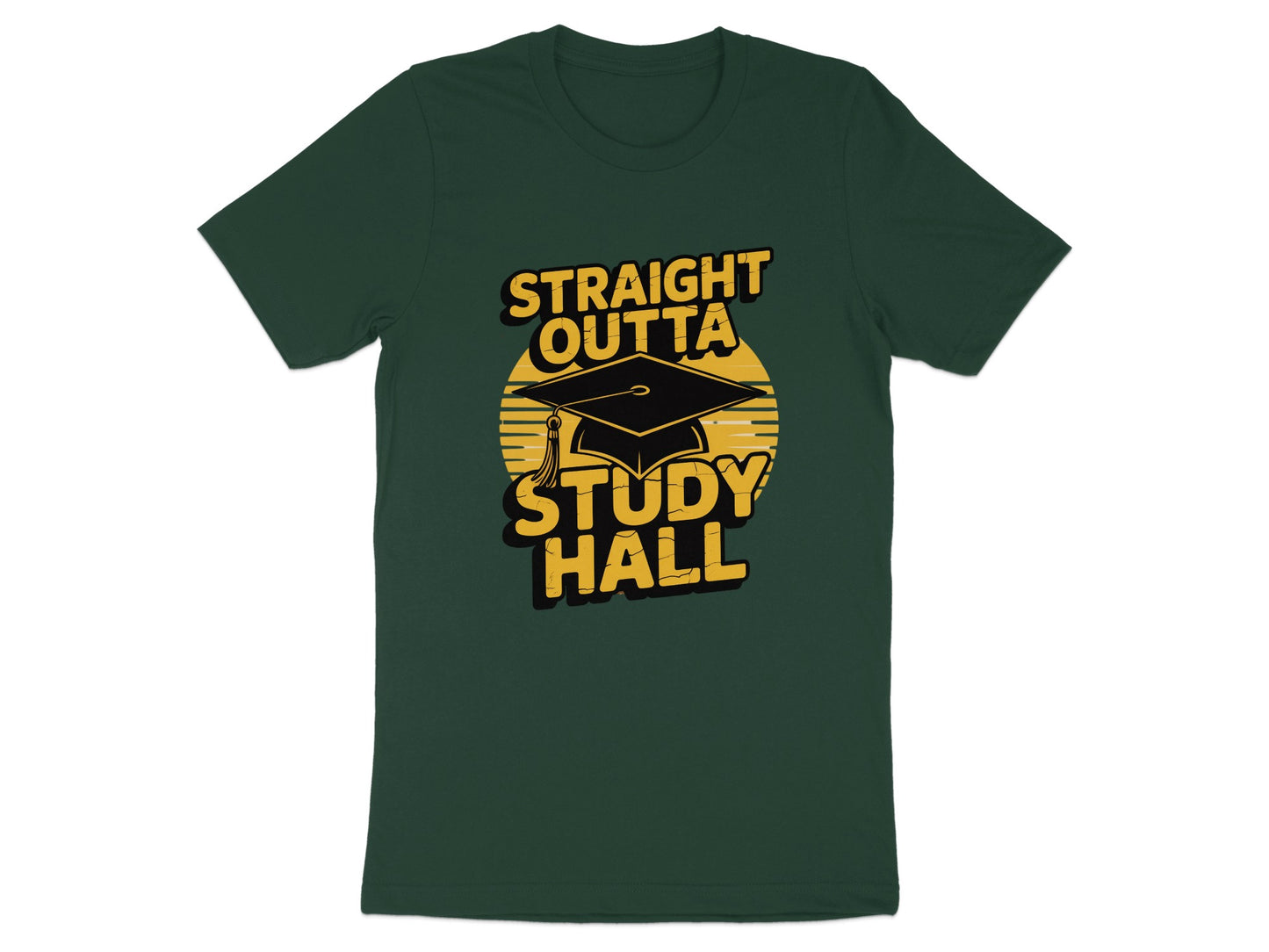 Straight Outta Study Hall Graduation T-Shirt product
