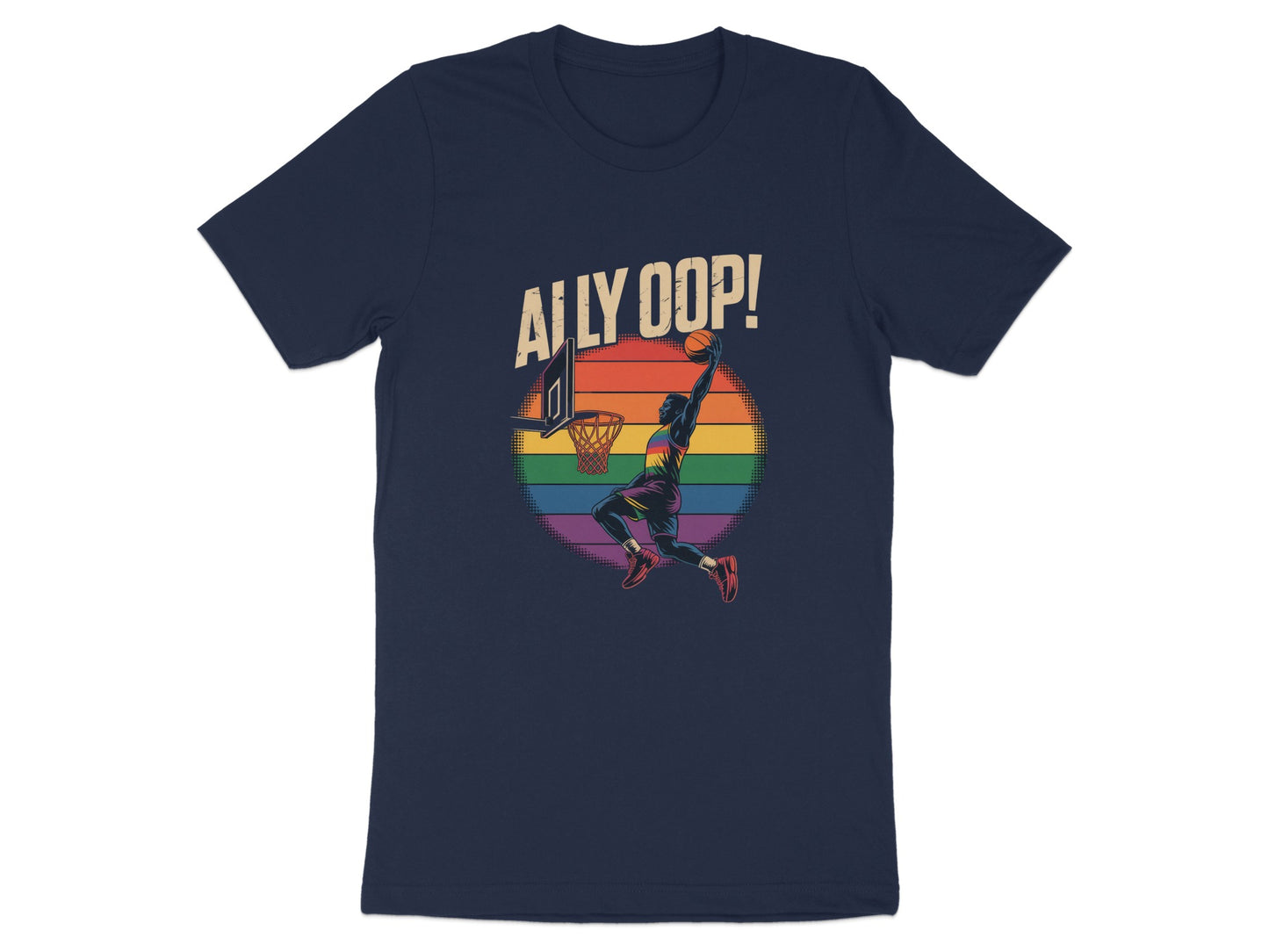 Alley Oop Basketball Dunk Graphic T-shirt product