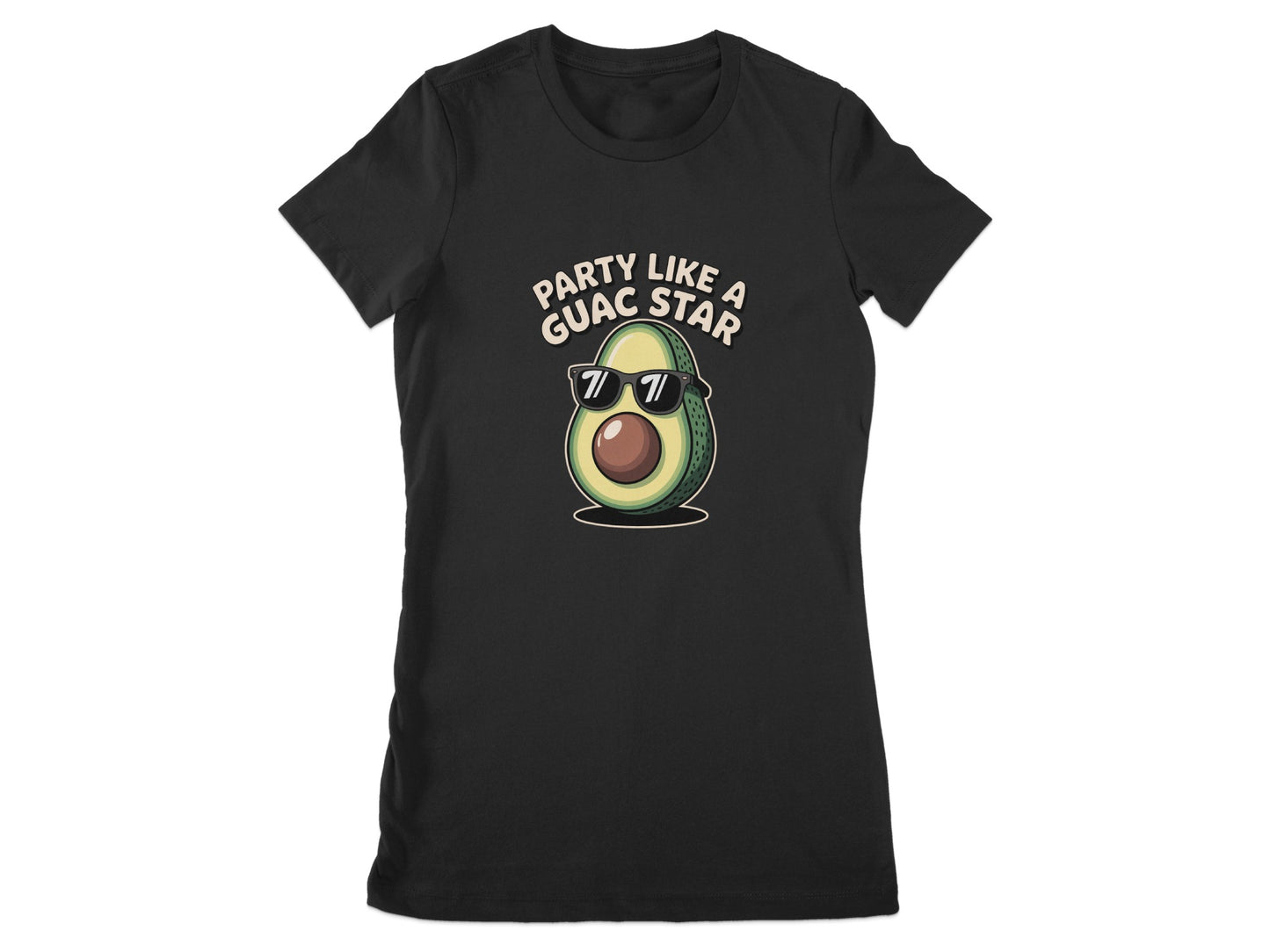 Party Like a Guac Star Graphic T-Shirt product type