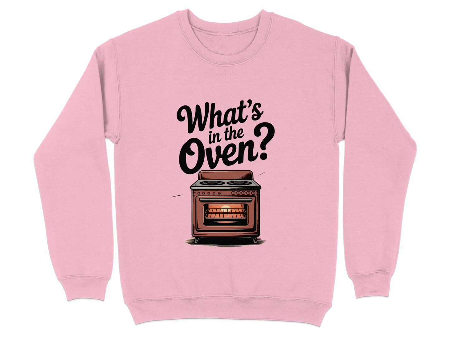 What's in the Oven Pink Sweatshirt product type