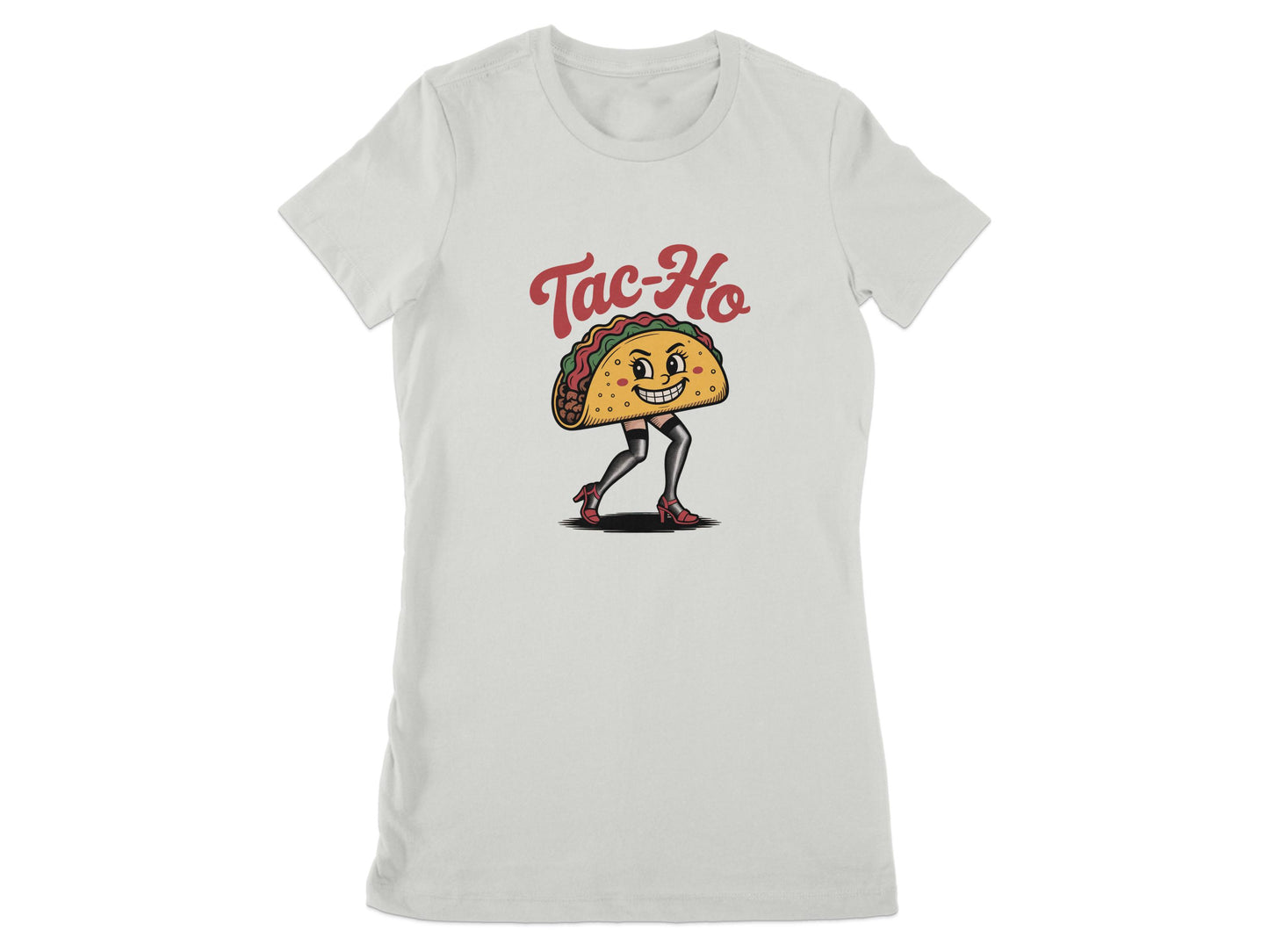 Tac-Ho Cartoon Walking Taco Graphic Shirt product