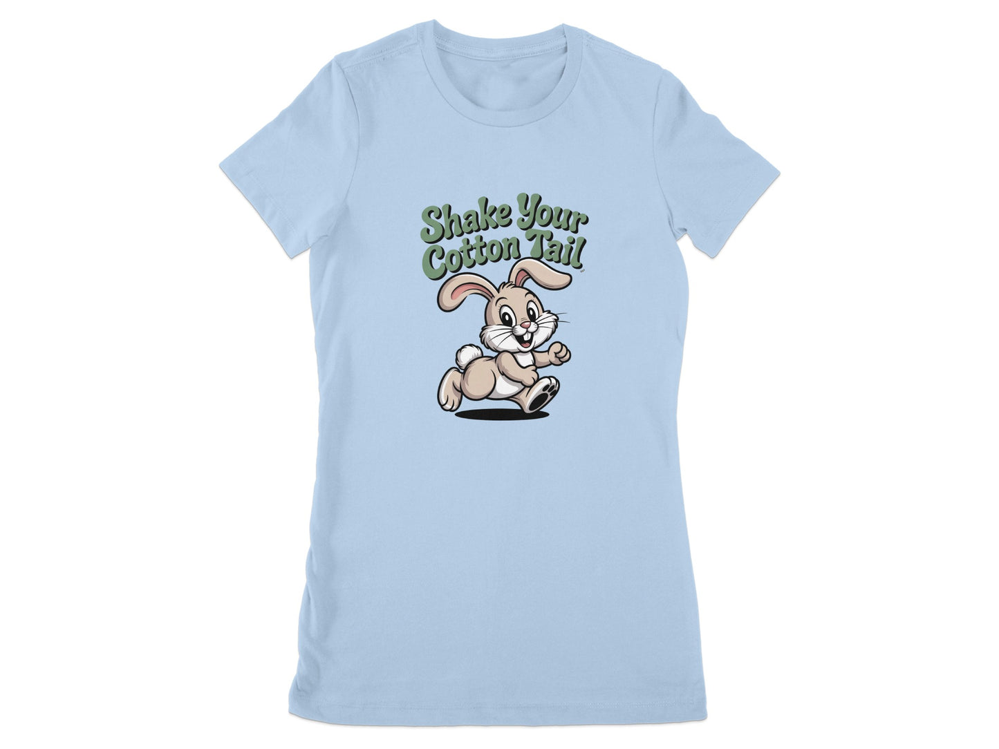 Shake Your Cotton Tail Bunny Graphic T-Shirt product type