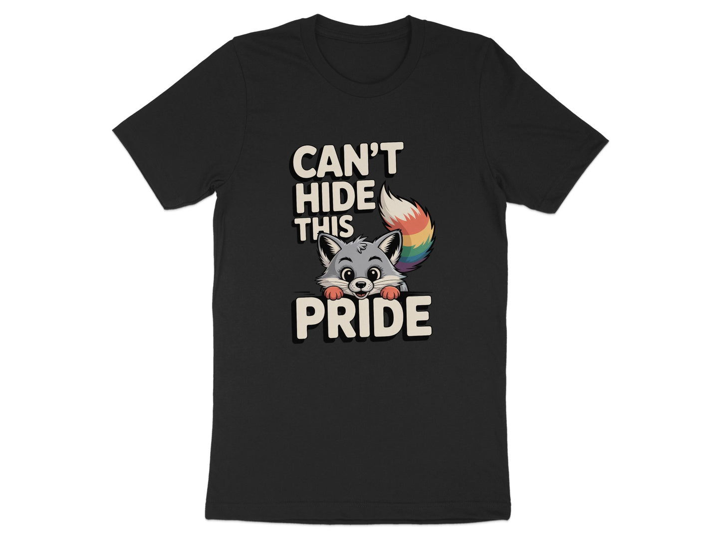 Can't Hide This Pride Rainbow Fox T-shirt product type