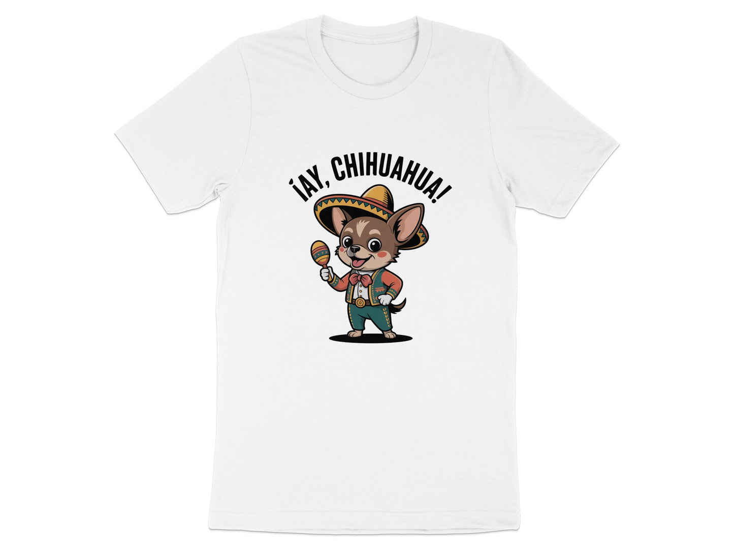 Chihuahua Cartoon Character Graphic T-shirt product type