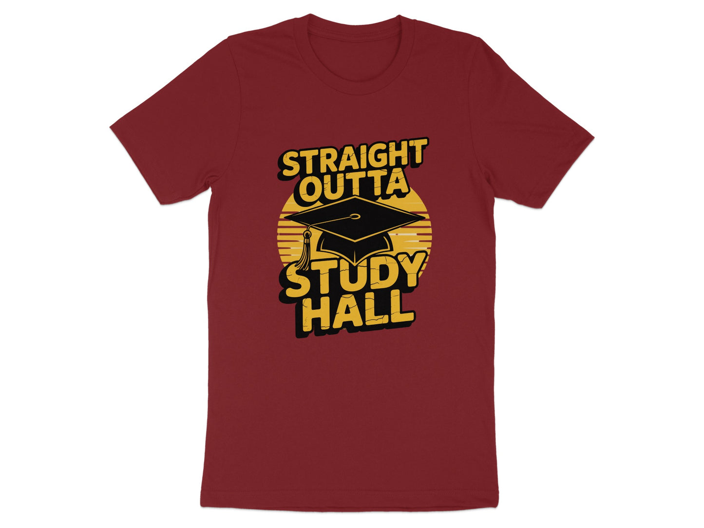 Straight Outta Study Hall Graduation T-Shirt product