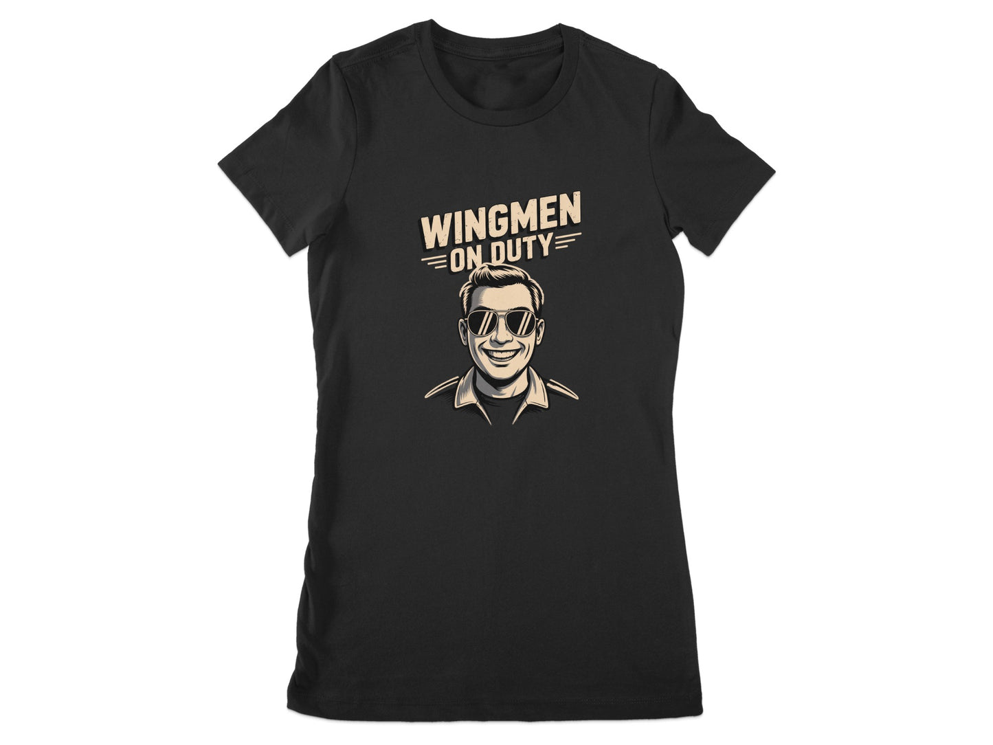 Wingmen On Duty Graphic Tee Shirt product type