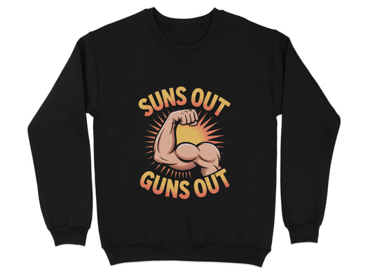 Suns Out Guns Out Bold Graphic Sweatshirt product type