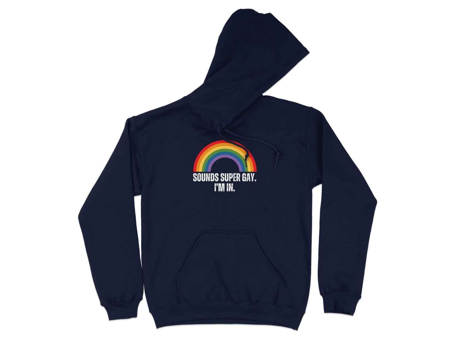 Sounds Super Gay I'm In Rainbow Hoodie product