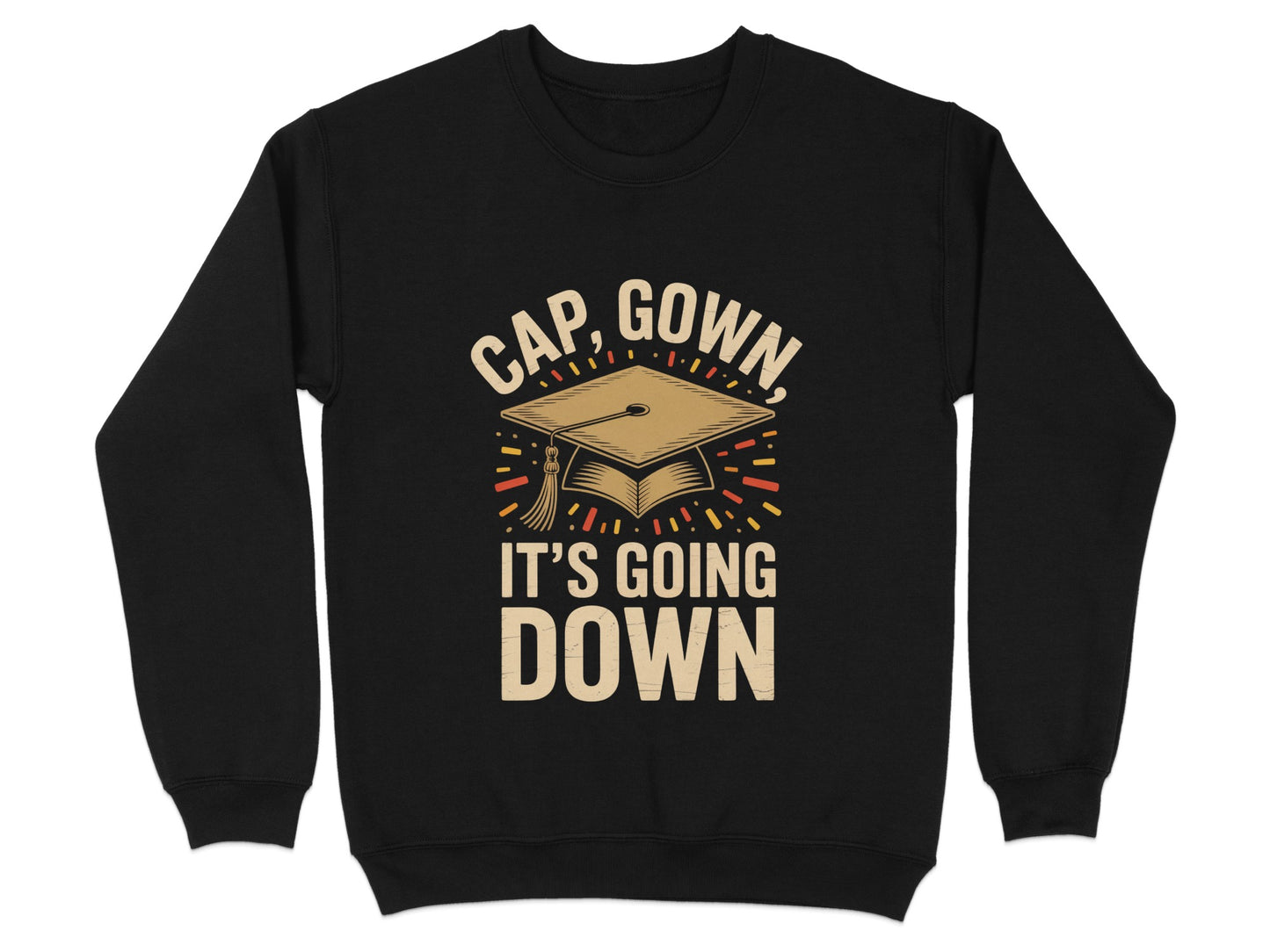 Cap Gown It's Going Down Funny Graduation product