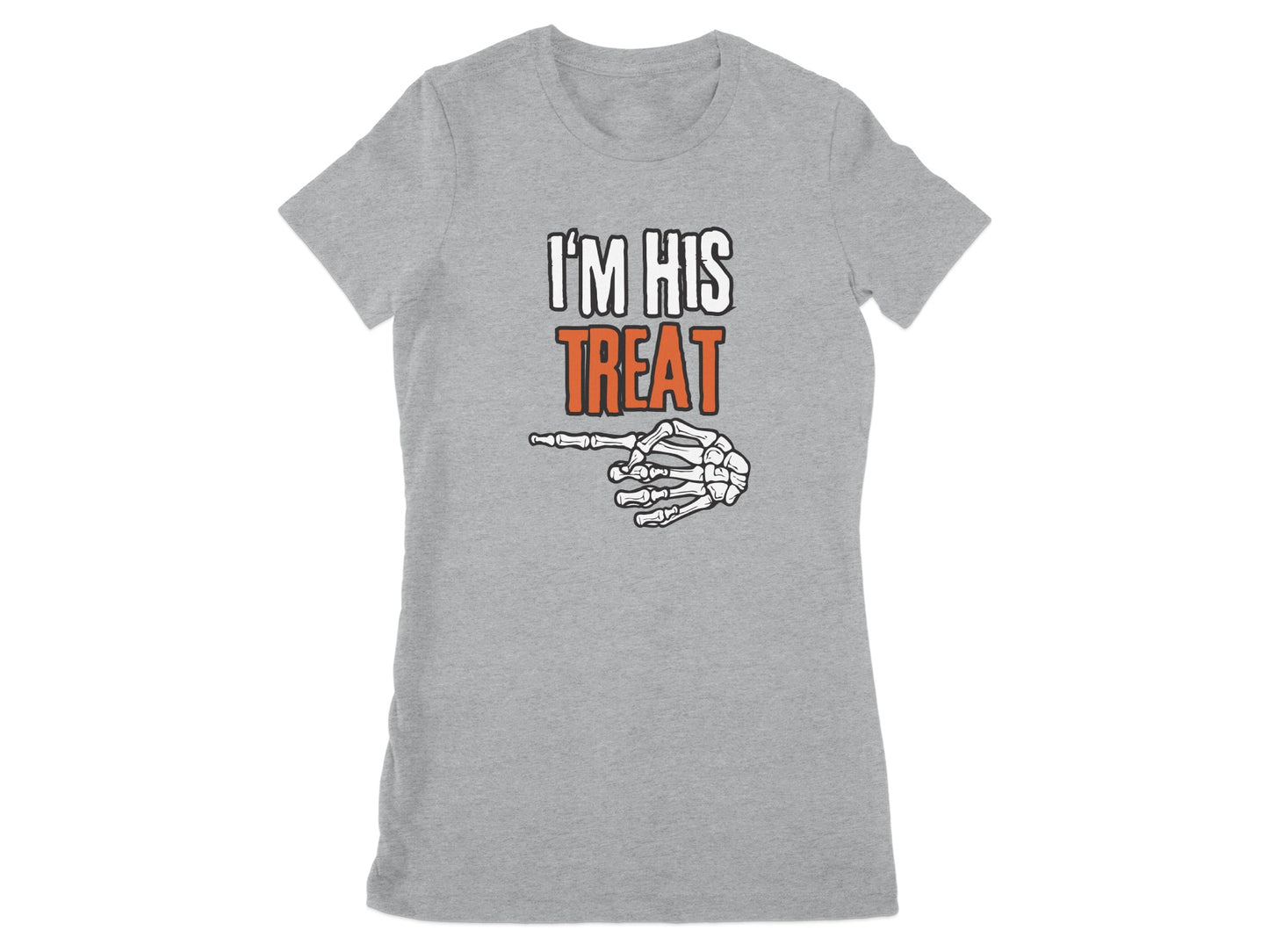 I'm His Treat Skeleton Hand Women's Shirt product