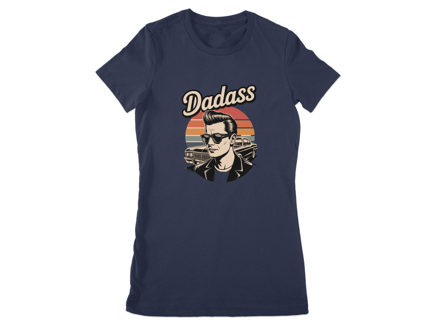 Dadass Retro Style Graphic T-Shirt product type