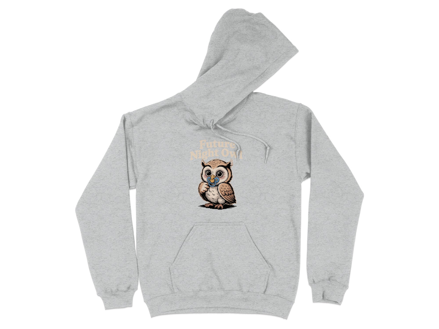 Future Night Owl Graphic Casual Hoodie product type
