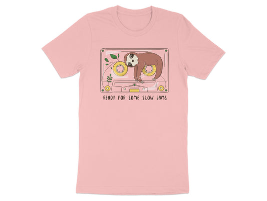 Ready For Some Slow Jams Sloth Design T-Shirt product type