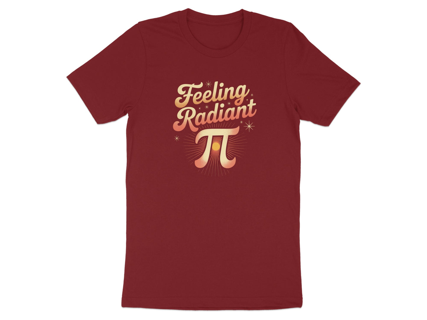 Feeling Radiant Pi Symbol Graphic Tee product type