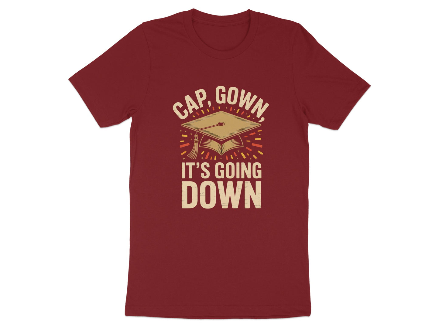 Cap Gown It's Going Down Graphic T-shirt product