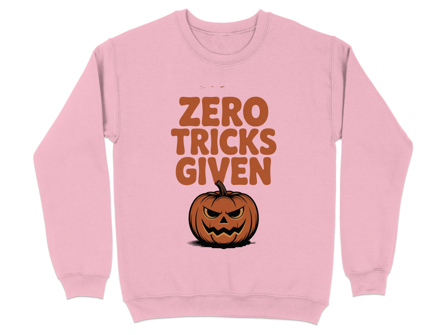 Zero Tricks Given Halloween Pumpkin Sweater product type