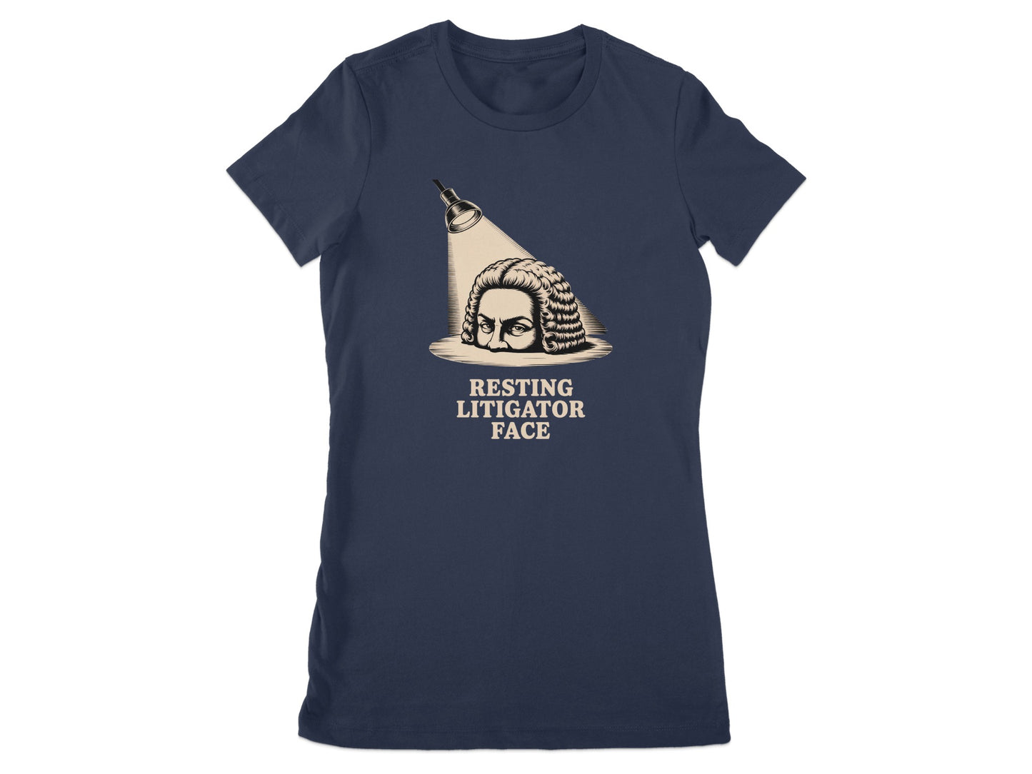 Resting Litigator Face Women's Casual T-Shirt product