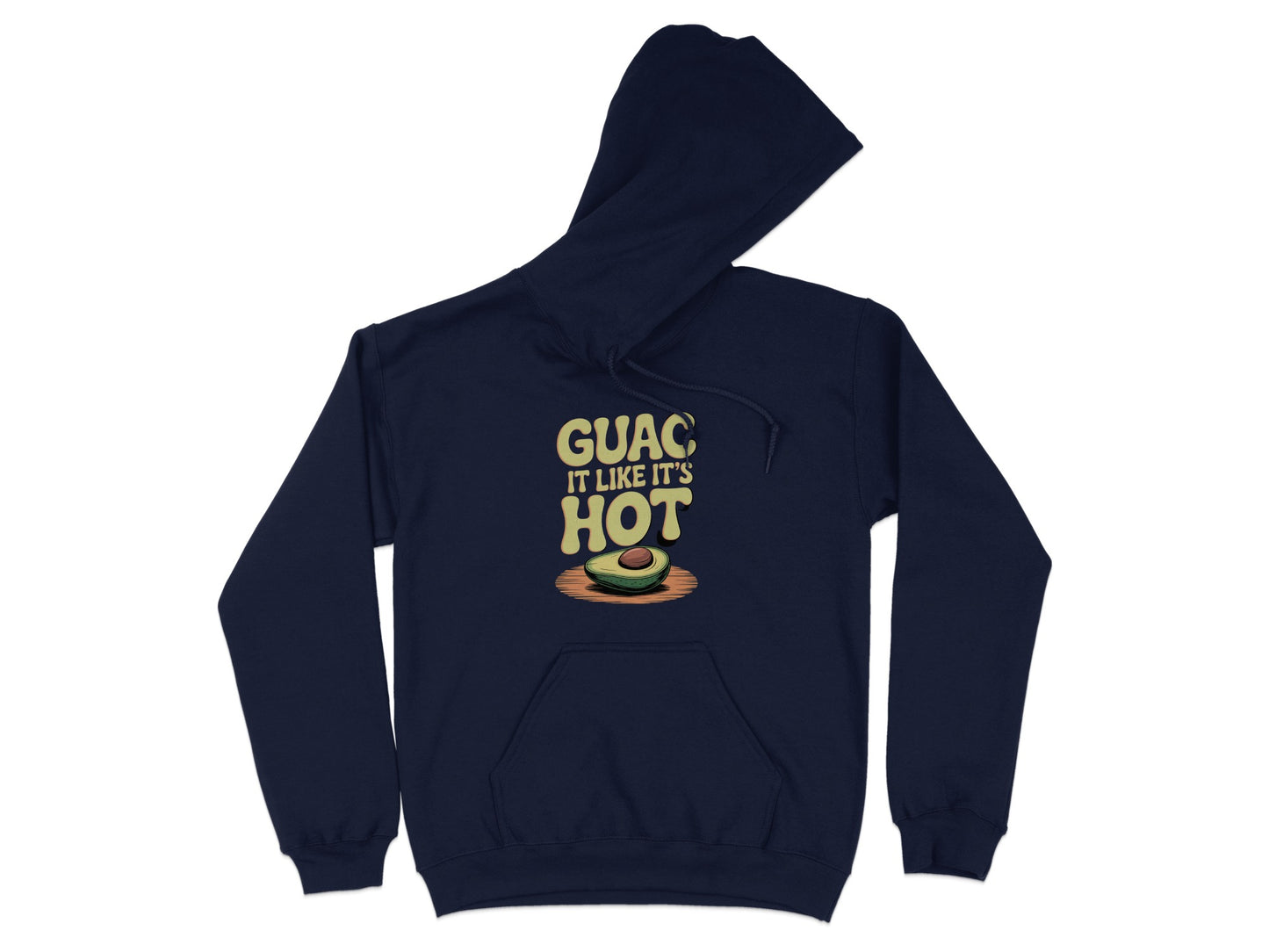 Guac It Like It's Hot Navy Hoodie Product