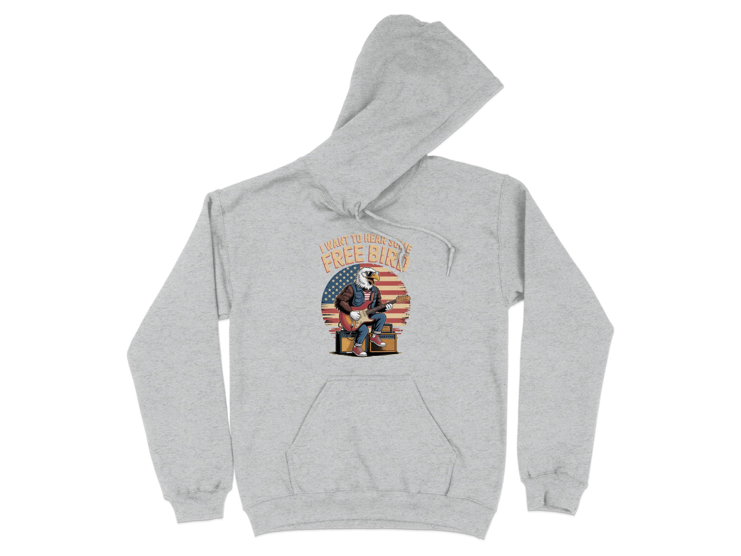 USA Flag and Dog Design Men's Hoodie product type