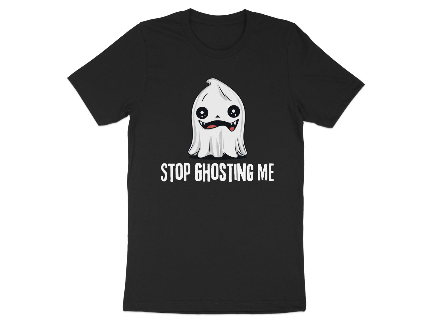 Stop Ghosting Me Ghost Graphic T-Shirt product type