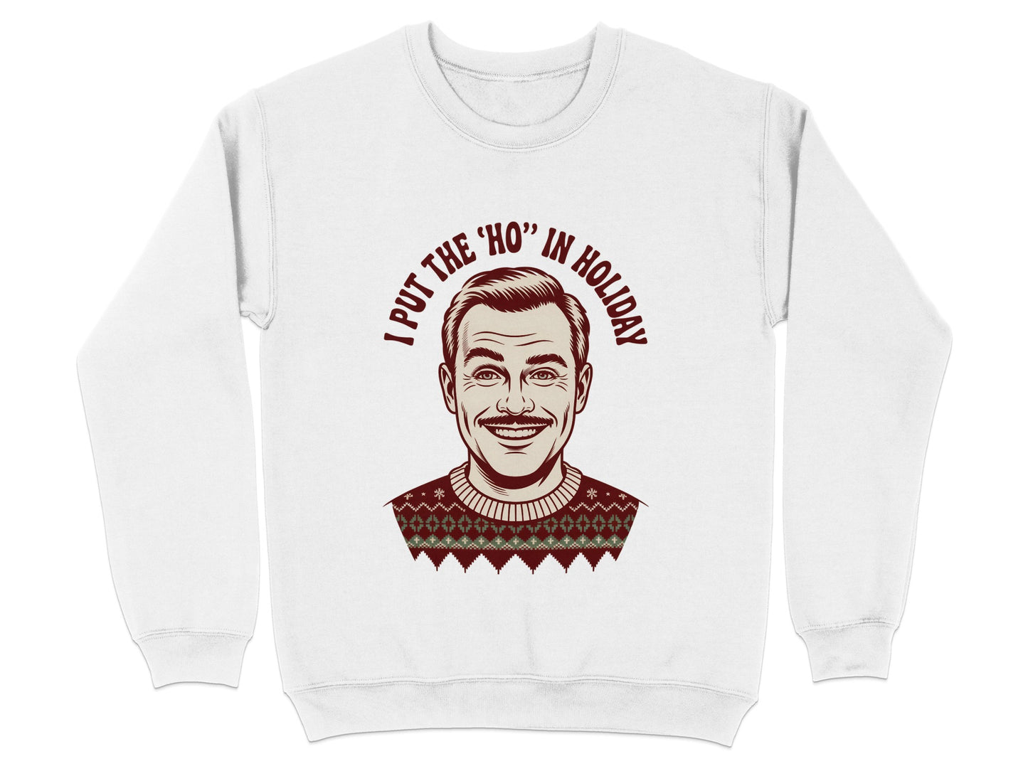 I Put The Ho In Holiday Graphic Sweatshirt product