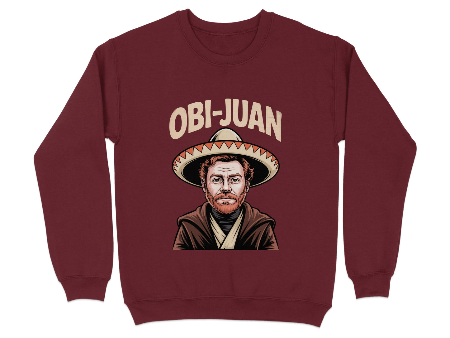 Obi-Juan Graphic Sweater with Unique Design product