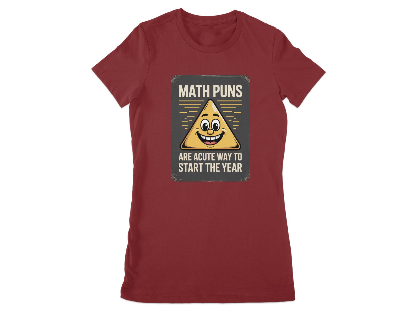Funny Math Puns Graphic Tee Start the Year T-Shirt product