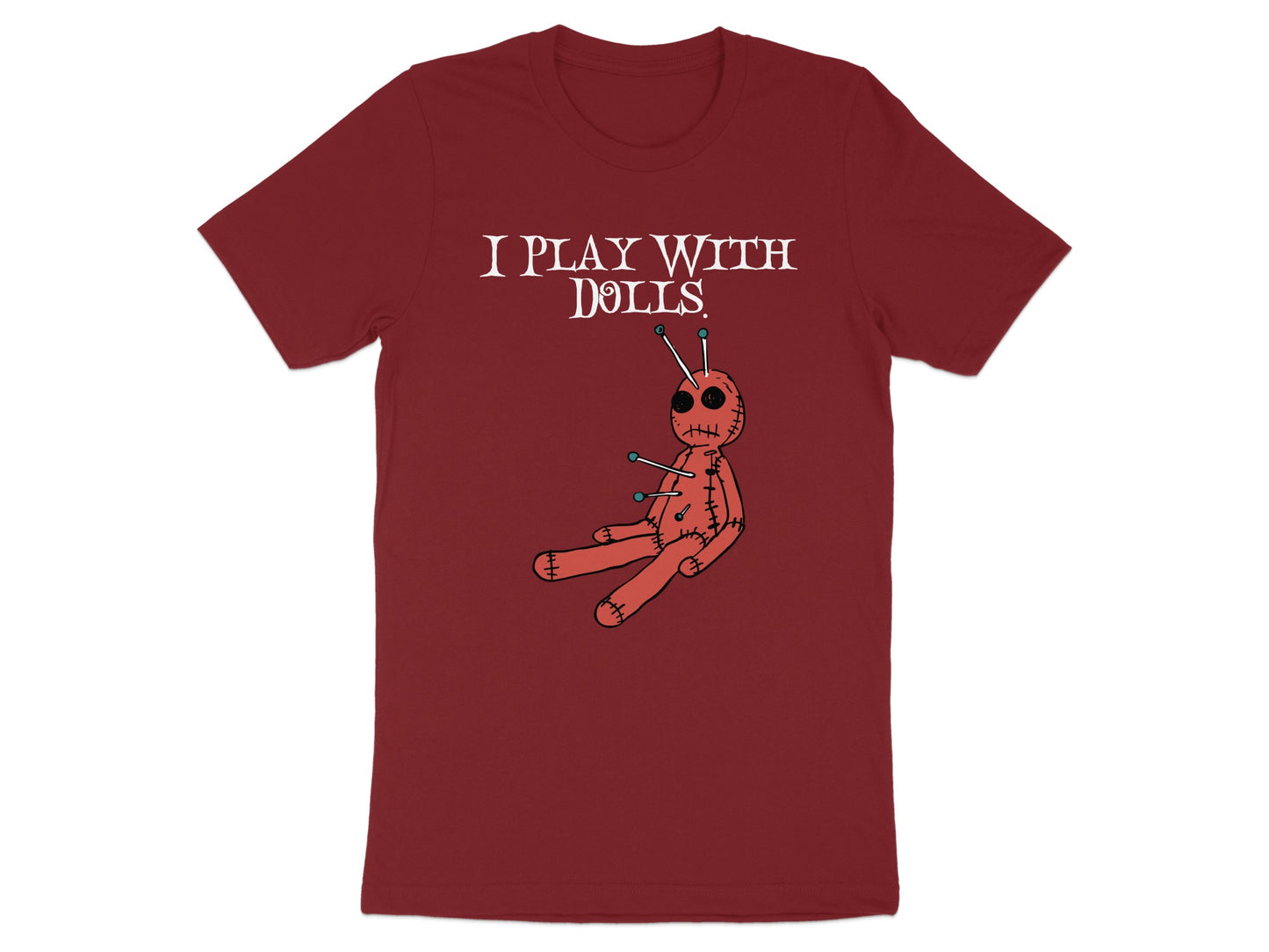 I Play With Dolls Voodoo Doll Graphic T-Shirt product