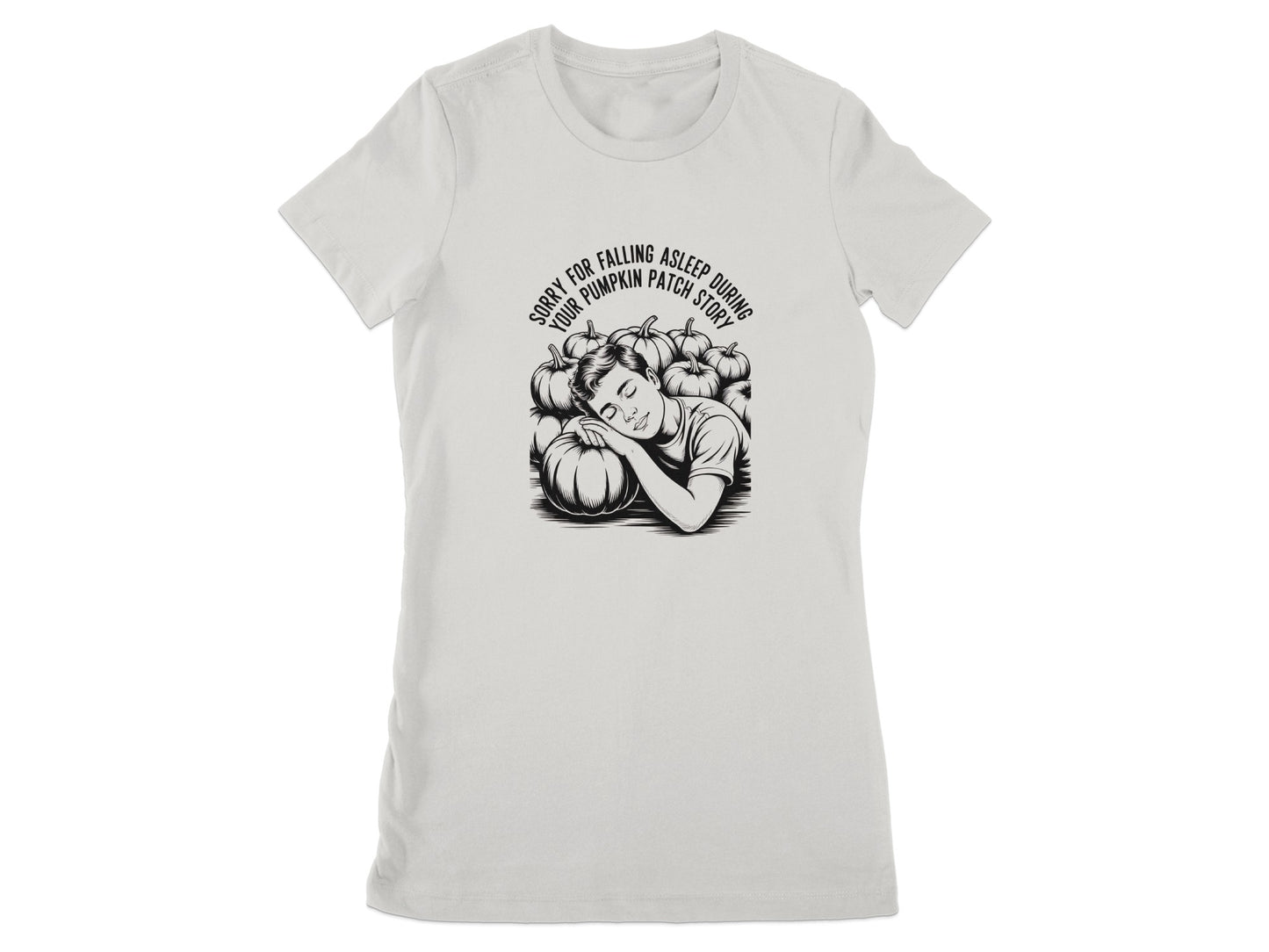 Sorry For Falling Asleep Pumpkin Patch T-Shirt product