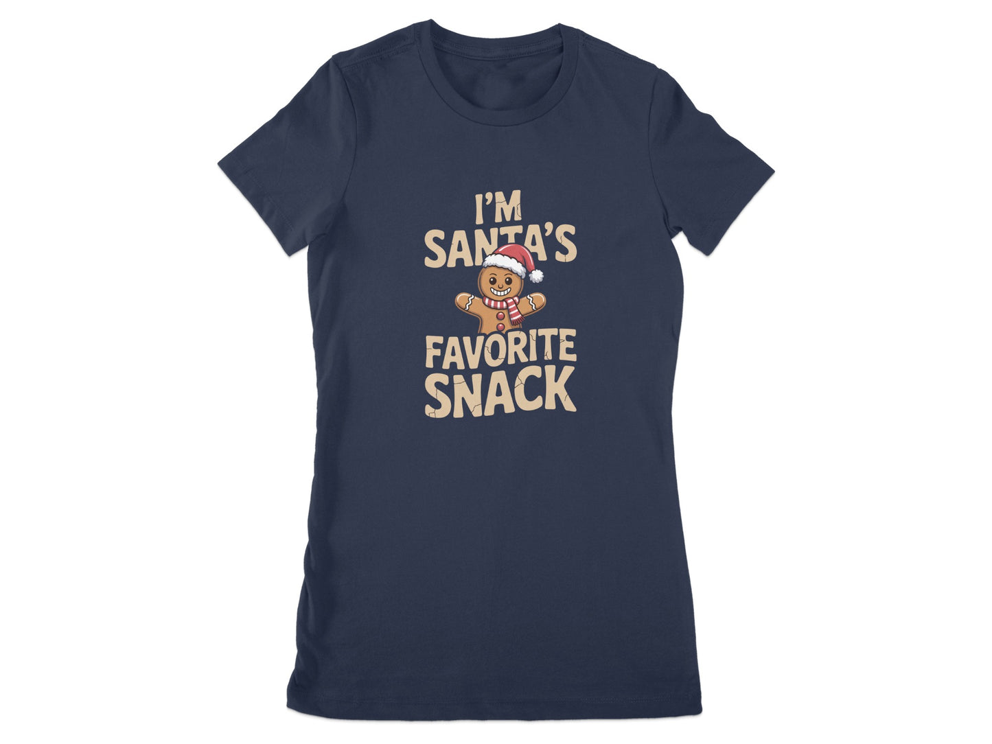 I'm Santa's Favorite Snack Graphic Tee product