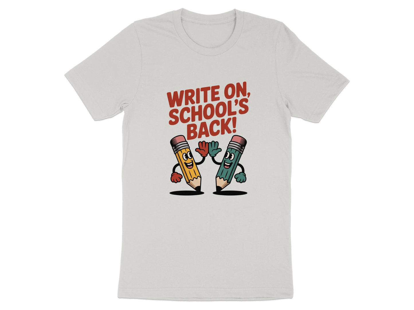 Write On Schools Back Graphic Design Product