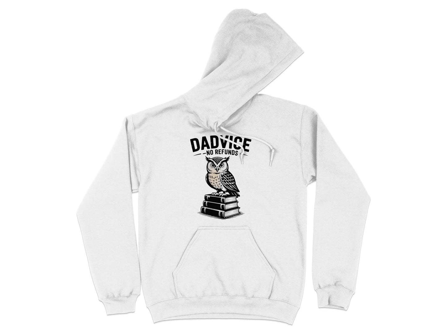 Dadvice No Refunds Owl Reading Books Hoodie product