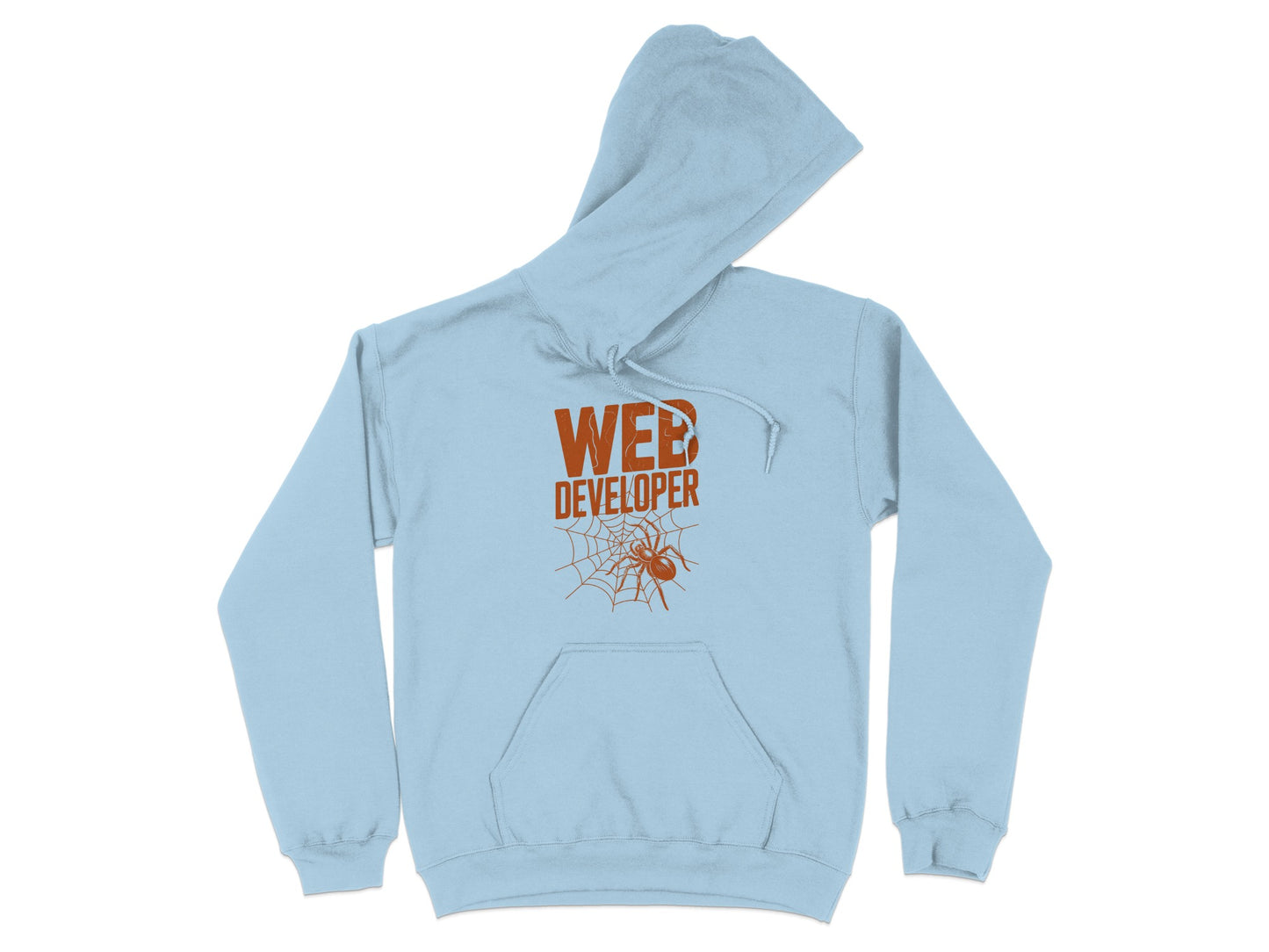 Web Developer Hoodie with Spider Graphic product type