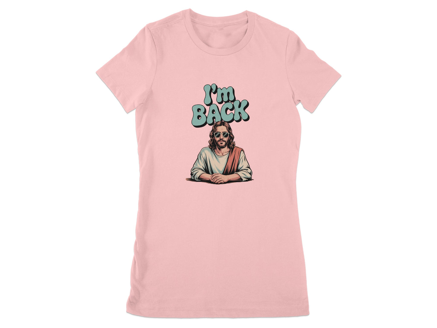 I'm BACK Message T-Shirt Funny Graphic Tee product type