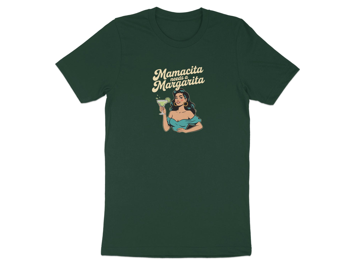 Mamacita Needs A Margarita Graphic T-Shirt product