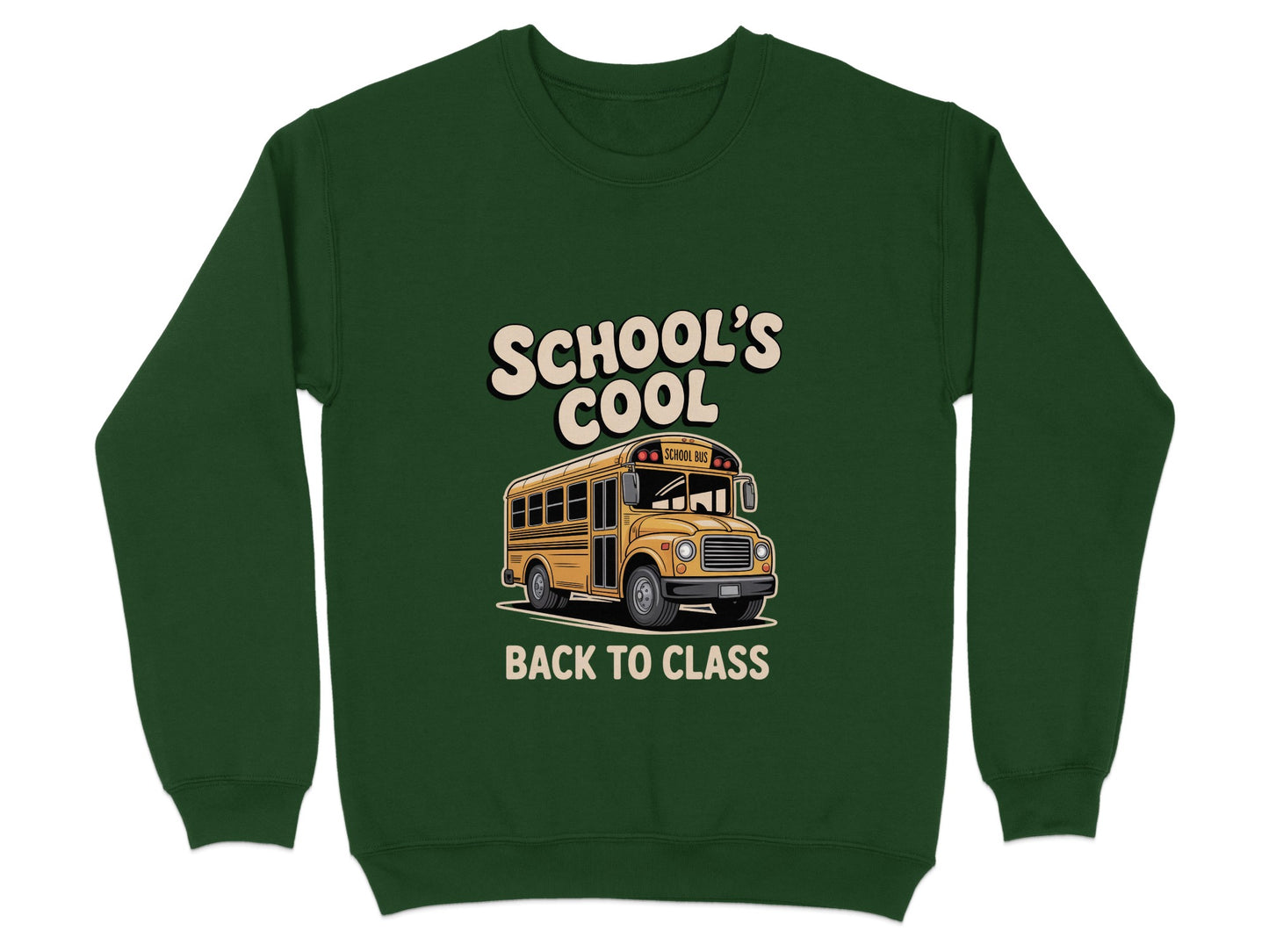 School's Cool Back to Class Sweatshirt product type