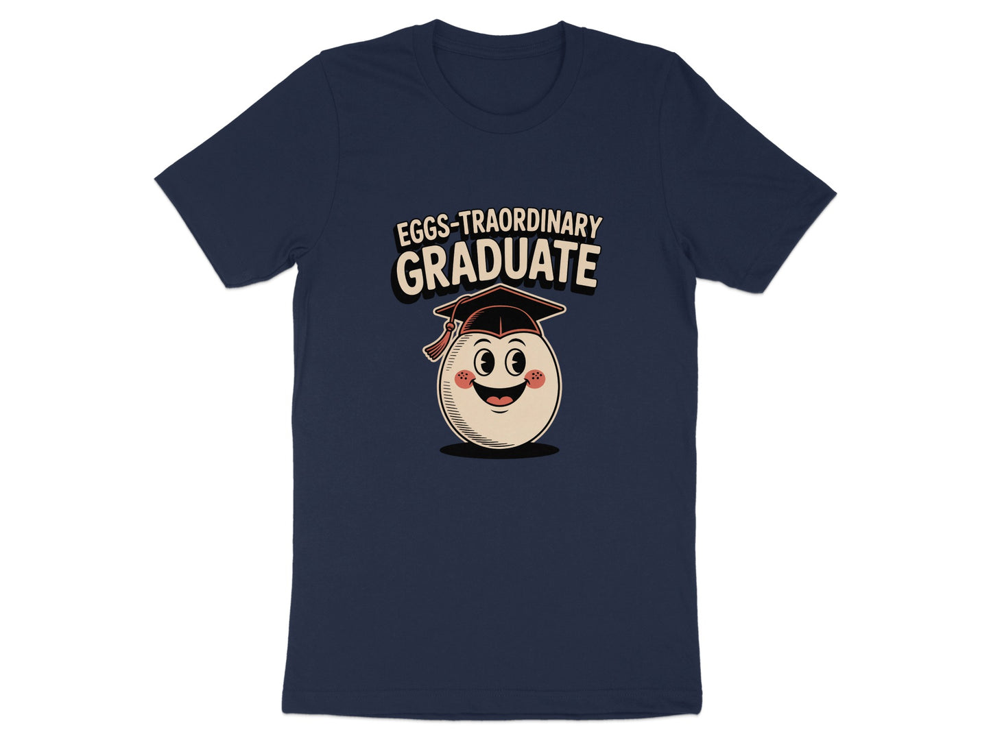 Eggs-traordinary Graduate Graphic T-Shirt product type